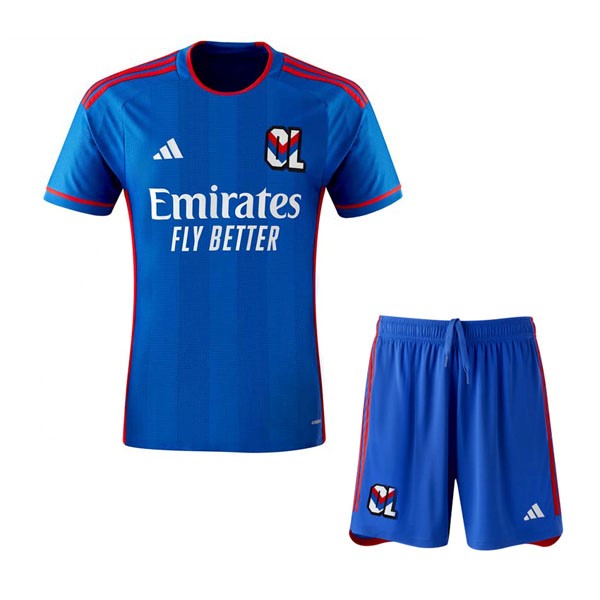 Camiseta Lyon Replica Segunda Ropa Niño 2023/24